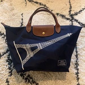 Longchamp Eiffel Tower Le Pliage Bag